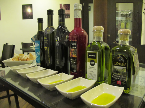 Degustación de Aceite de Oliva Virgen Extra
