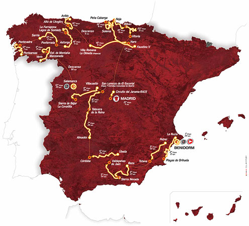 LA VUELTA CICLISTA A ESPAÑA 2011 PASARÁ POR BAEZA